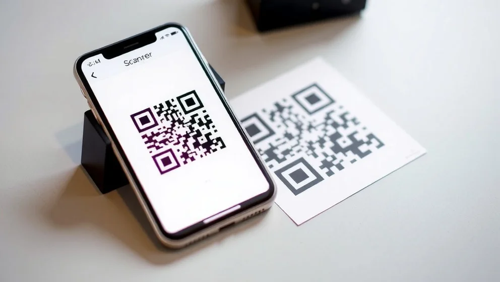 Hur skannar du QR-kod på samma enhet