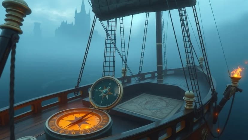 Kung Caspian och skeppet Gryningen från Narnia